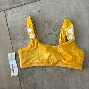 Seea Georgia Bikini Top - Nectar Size Small (S) 🤩🌞💛 NWT